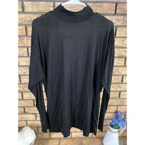 Goouch Silk Black Turtleneck‎